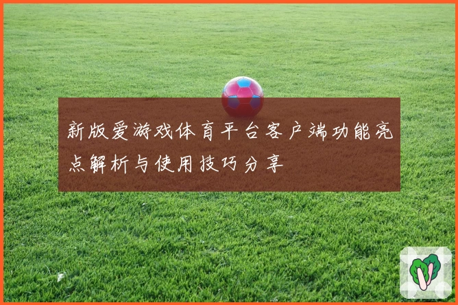 新版爱游戏体育平台客户端功能亮点解析与使用技巧分享